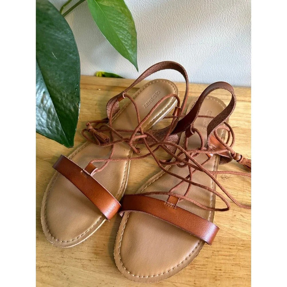 Old Navy Women’s size 10 brown Sandals - Picture 2 of 6